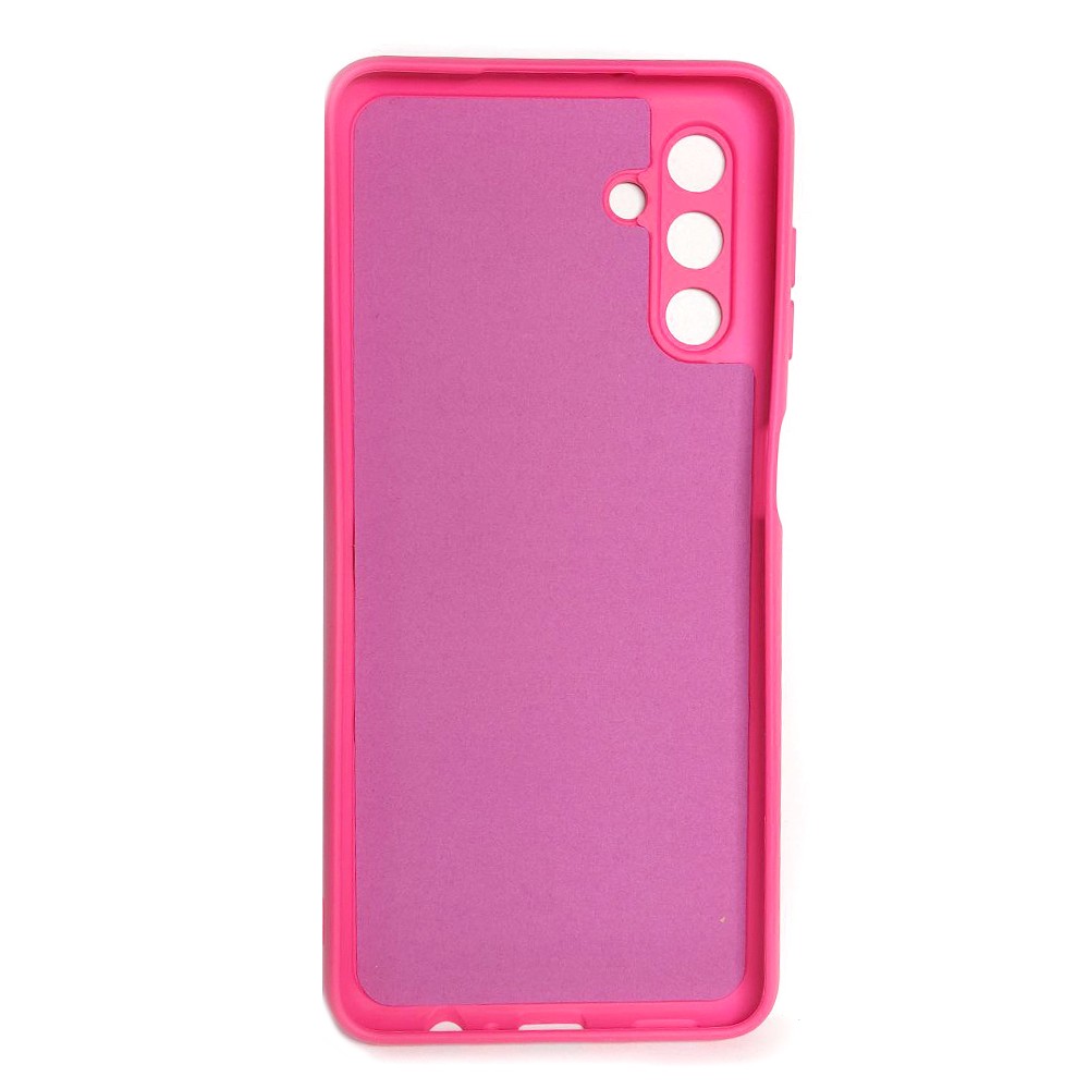 Silicone Cover Full Camera no logo (AA) для Samsung A04s/A13 5G (Barbie pink)-1