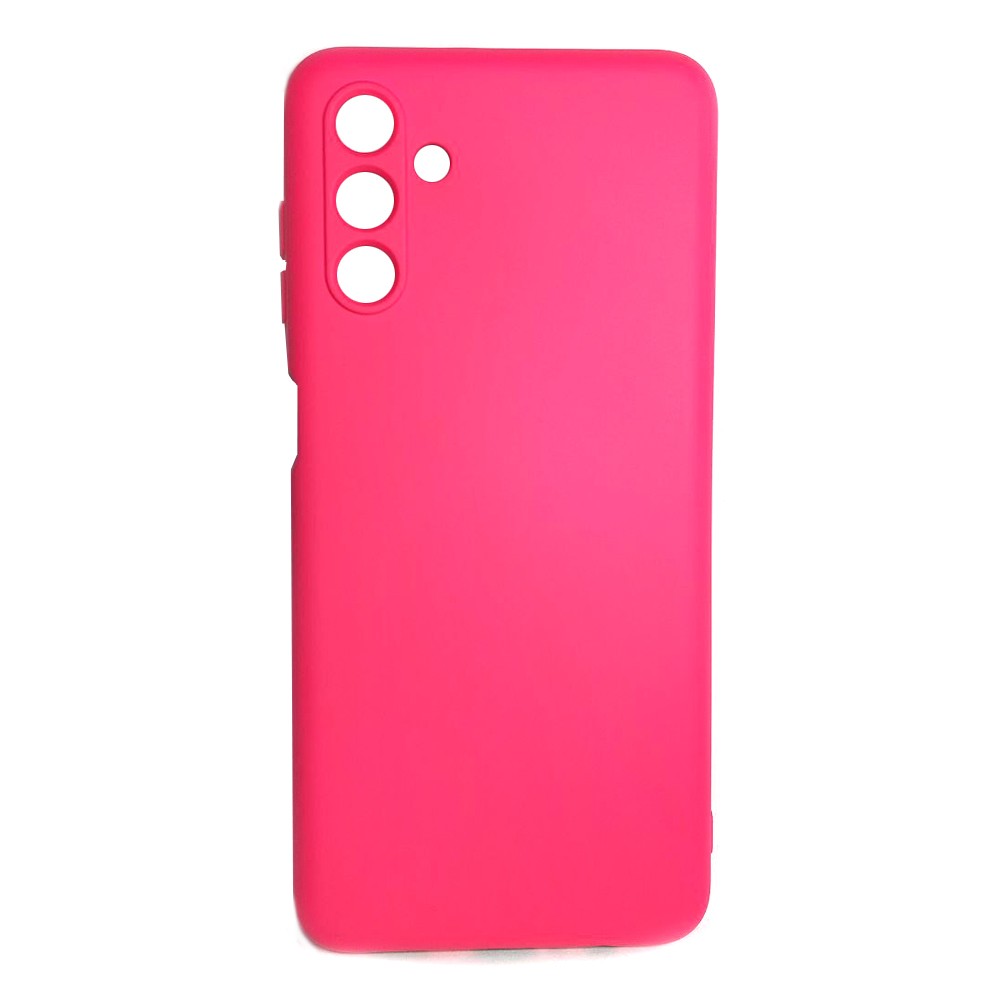 Silicone Cover Full Camera no logo (AA) для Samsung A04s/A13 5G (Barbie pink)-0