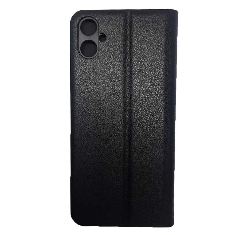 Книжка LEATHER для Samsung A05 чорна-1