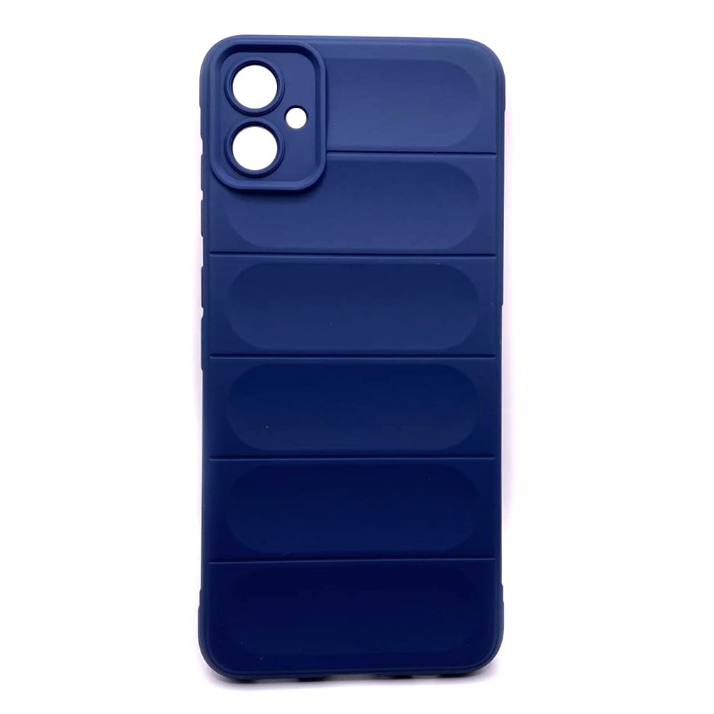 Накладка Deexe Terra для Samsung A05 синя-0