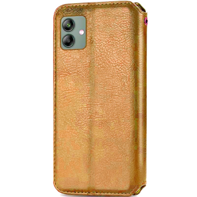 Книжка GETMAN Cubic для Samsung A05 коричнева-1