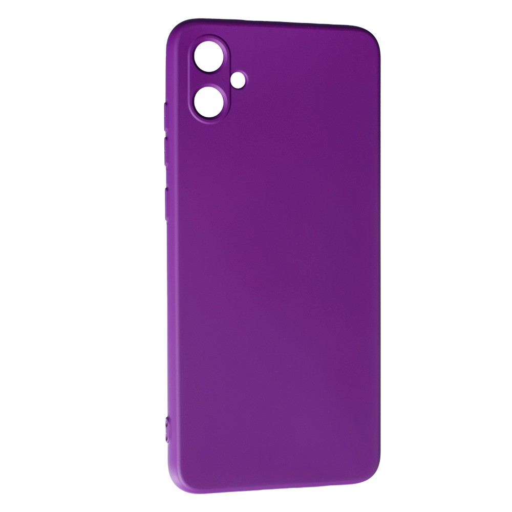Чохол Silicone case SMTT для Samsung A05 Dark Violet-0
