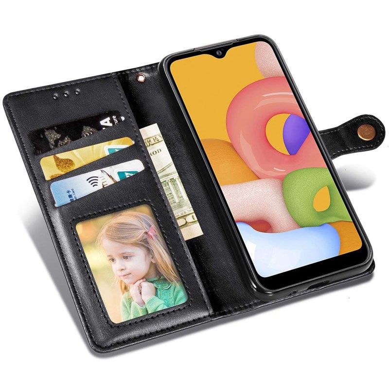Книжка GETMAN Gallant для Samsung S24 Ultra чорна-3