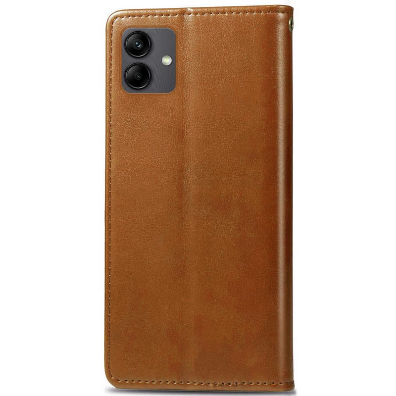 Книжка GETMAN Gallant для Samsung A07 коричнева-1