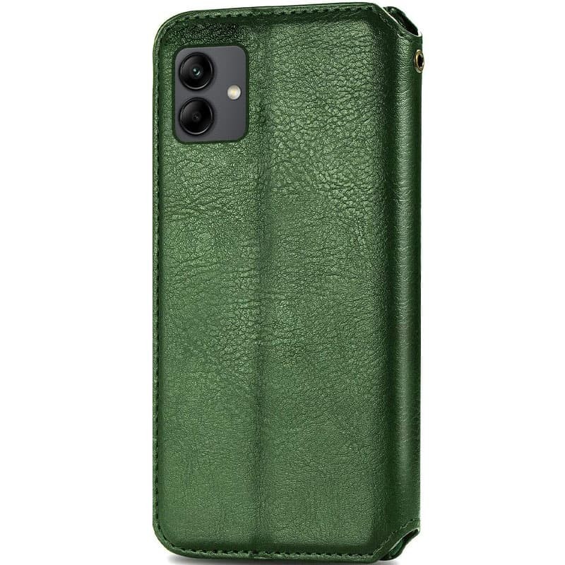 Книжка GETMAN Cubic для samsung A05 зелена-1
