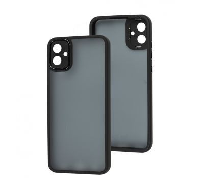 Накладка Luxury Metal Lens для SAMSUNG A05 (Чорний)-0