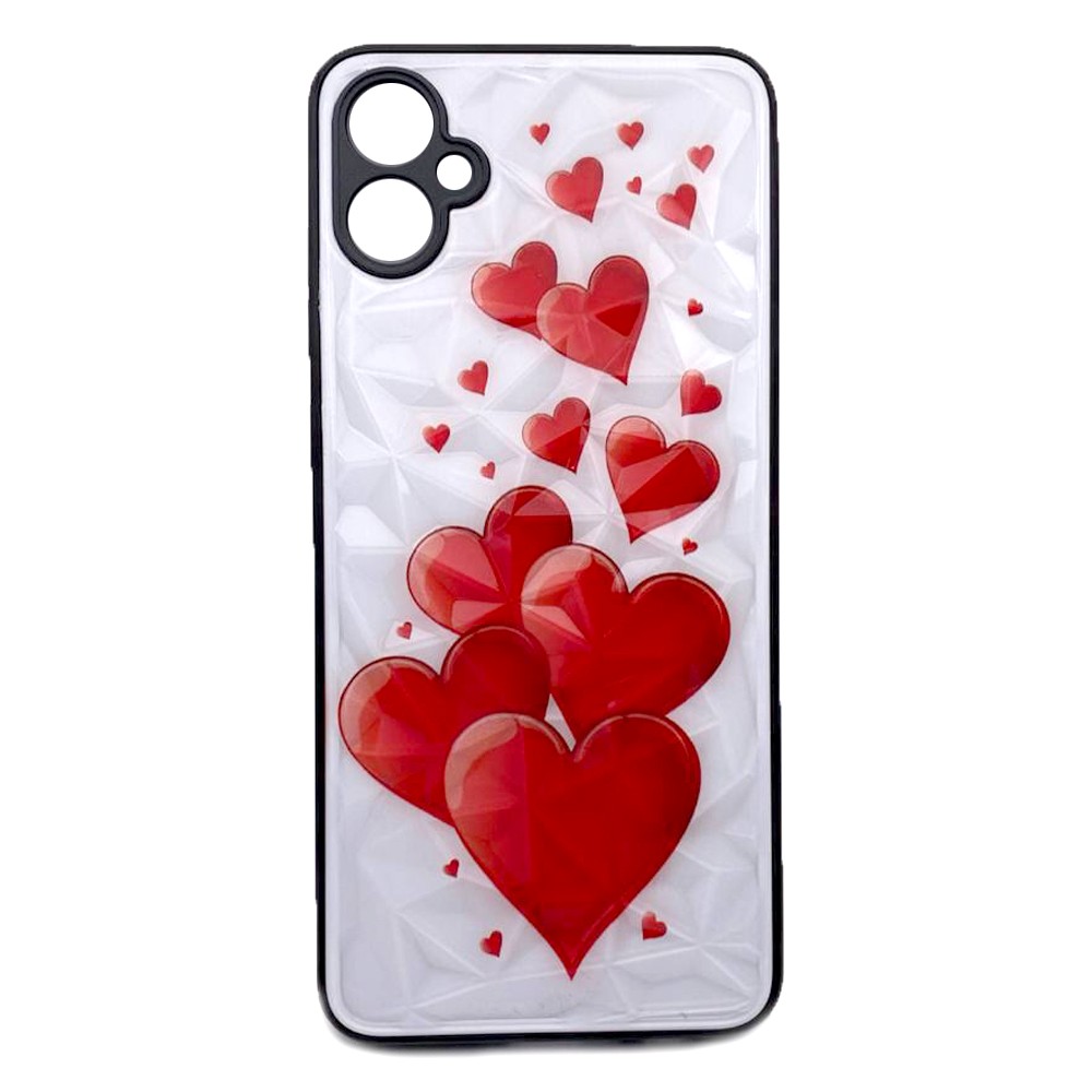 Накладка Ladies Camera для Samsung A05 Сердечки-0