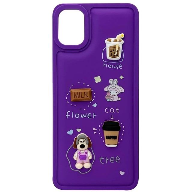 Чохол Pretty Toys для Samsung A05 (A055) фіолетова-0