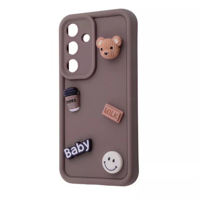 Чохол Pretty Toys для Samsung A55 (Brown/bear)-0