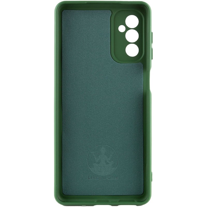 Silicone Cover Full Camera without Logo (A) для Samsung A05S (Dark green)-1