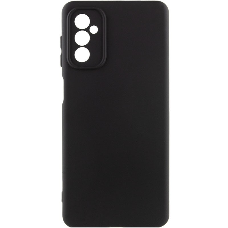 Silicone Cover Full Camera without Logo (A) для Samsung A05S (Black)-0