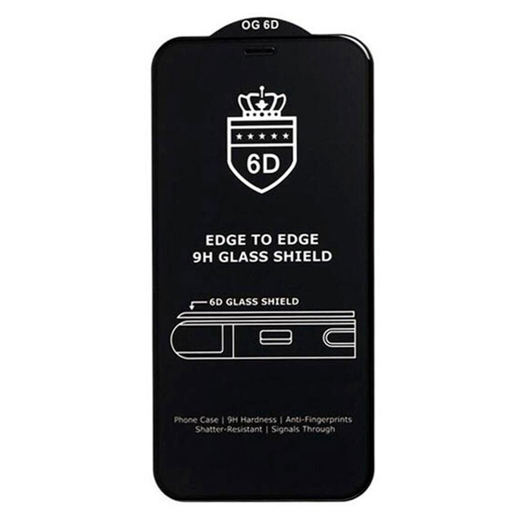 Захисне скло 6D OG Crown для Oppo A60 / A3 / A3x / A40m / A60 / Realme C55 / C67-0