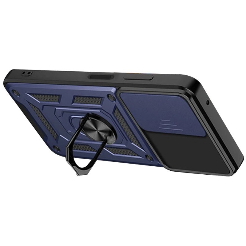 Накладка Camshield Serge Ring для Samsung A05s синя-1