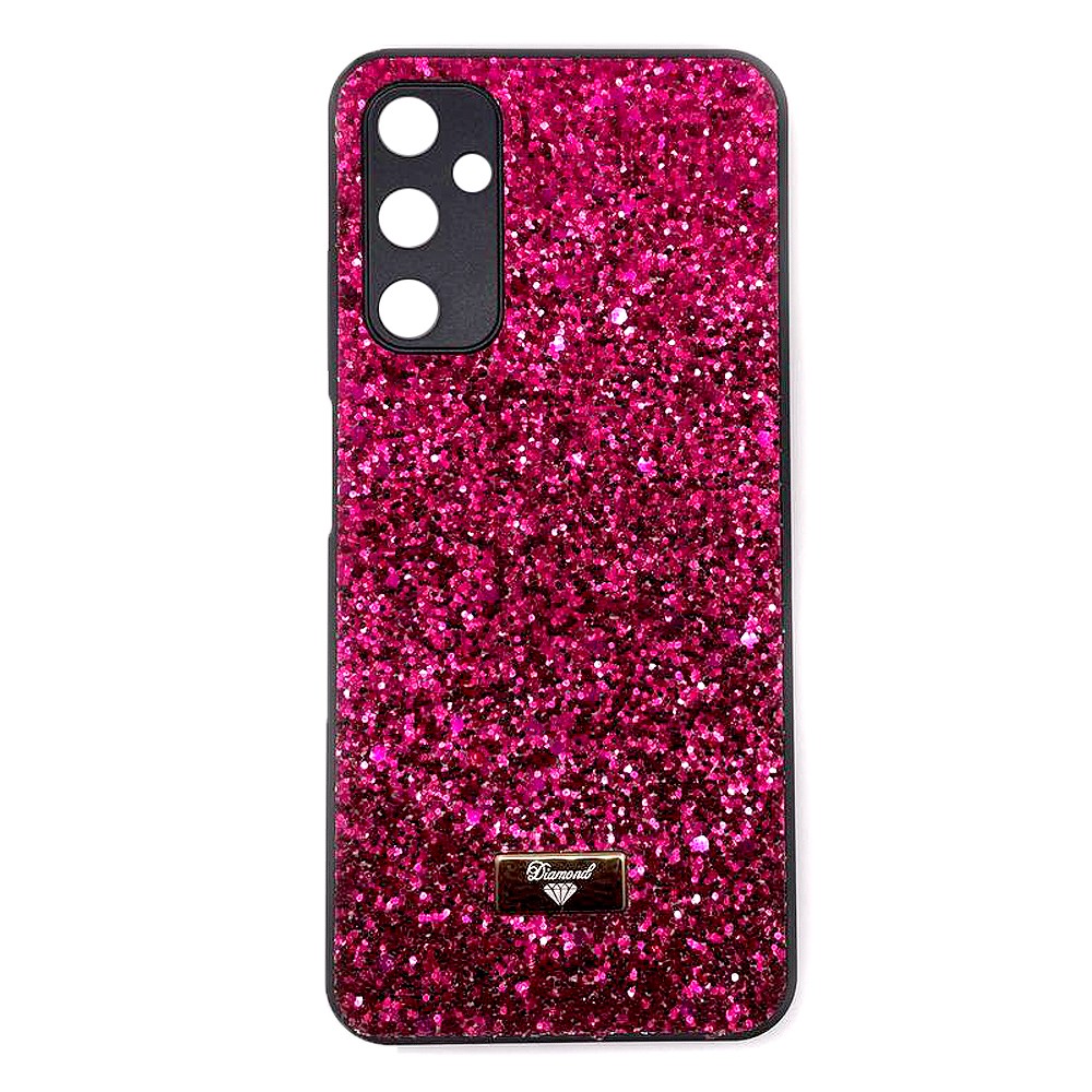 Накладка Bling Grainy Diamond Separate Camera для Samsung A05s (Малинова)-0