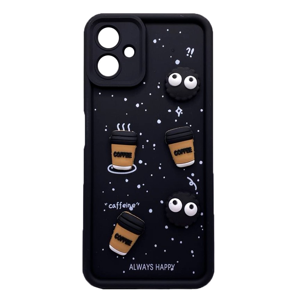 Чохол Pretty Toys для Samsung A06 (Black/Always Happy)-0