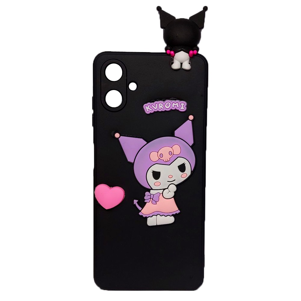 Чохол Kuromi для Samsung A06 (Black)-0