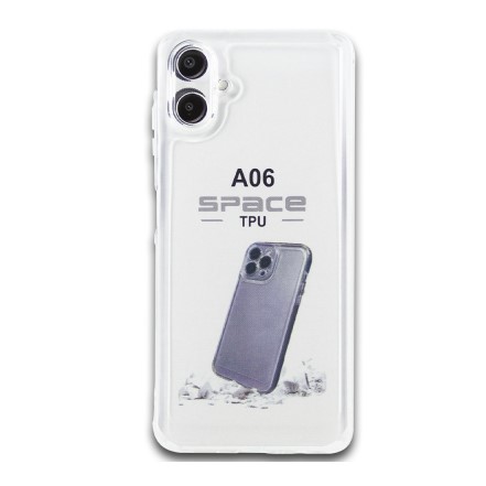 Накладка Space TPU для Samsung A06 прозора-0