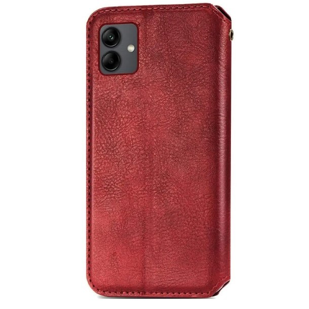 Книжка GETMAN Cubic для Samsung A07 червона-1