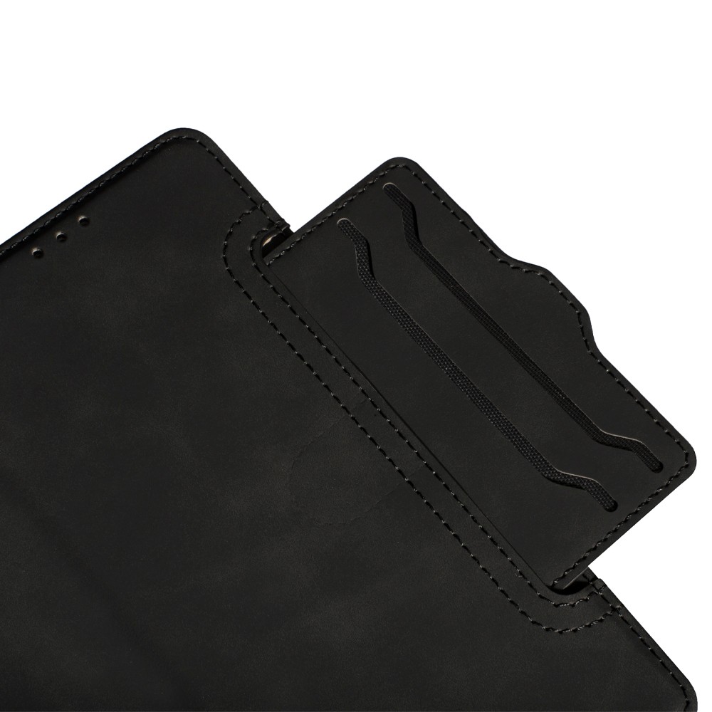 Книжка Flip Cover Wallet matte для Samsung A07 Чорна-4