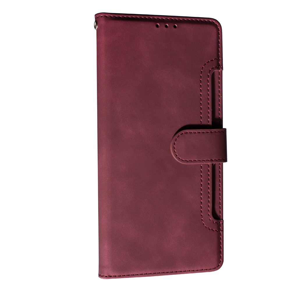 Книжка Flip Cover Wallet matte для Samsung A07 Бордова-0