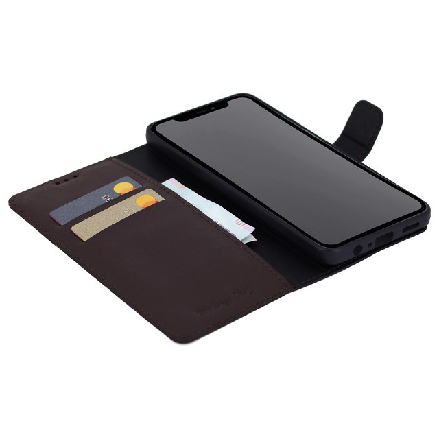 Книжка Bring Joy для Samsung A57 коричнева-2