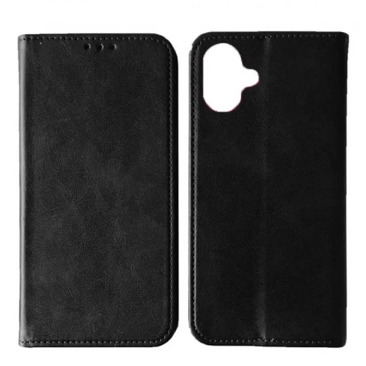 Книжка Black TPU Magnet для Samsung A07 чорна-0