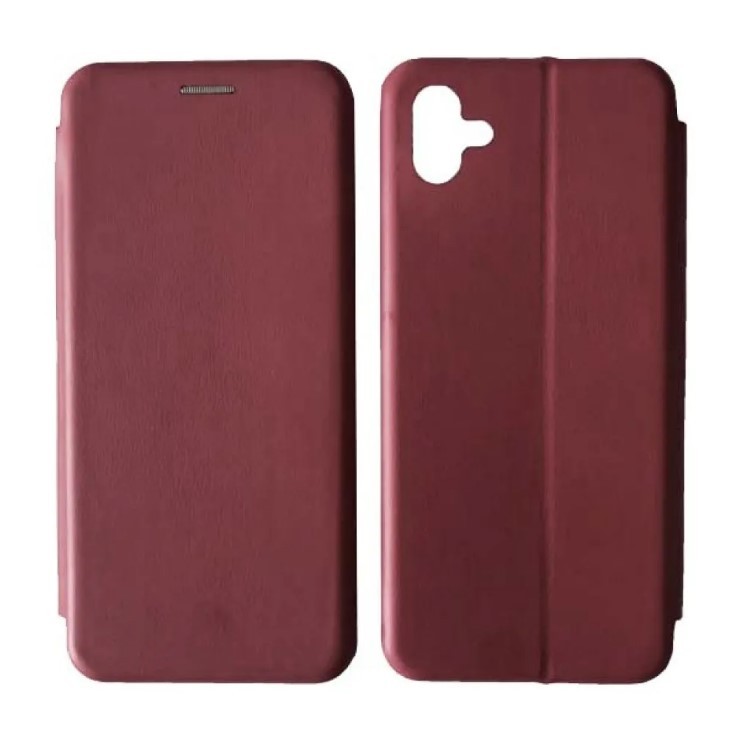 Книжка Premium для Samsung A07 бордова-0