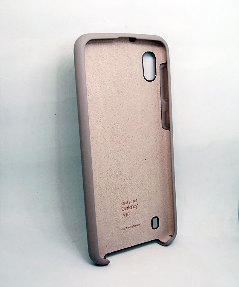 Silicone Case для Samsung A10 (Pebble)-1