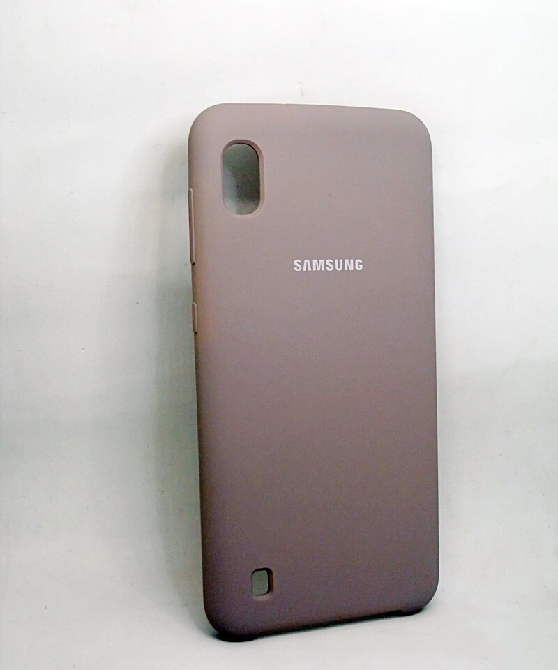Silicone Case для Samsung A10 (Pebble)-0