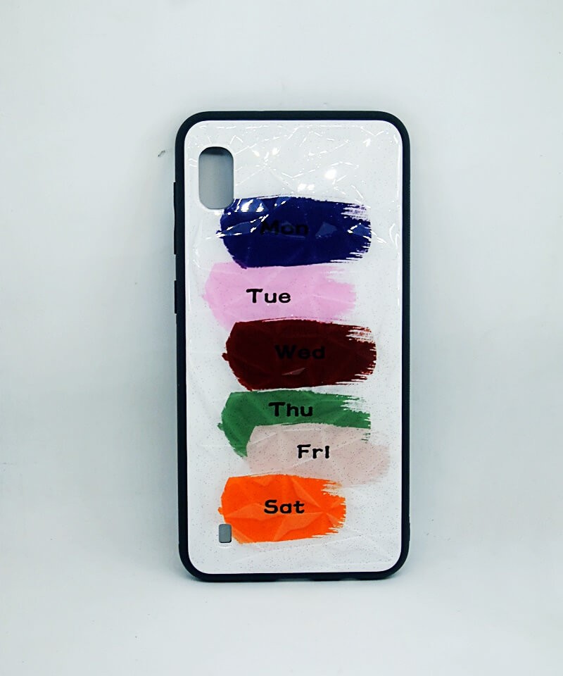 Накладка Romb Glass для Samsung A10 "Дні тижня"-0
