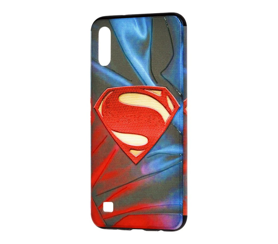 Накладка Print 3D для Samsung M10/A10 "Супермен"-0