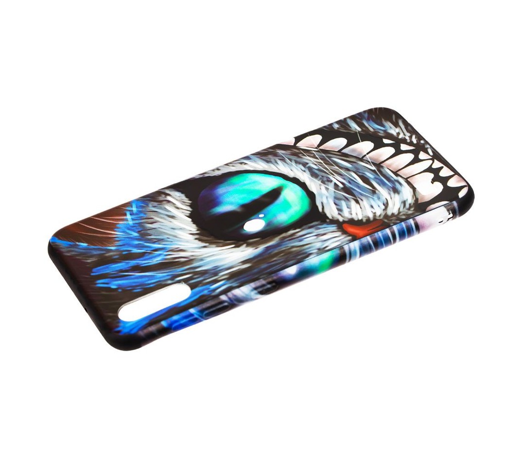 Накладка Print 3D для Samsung M10/A10  "Чеширський кiт"-1