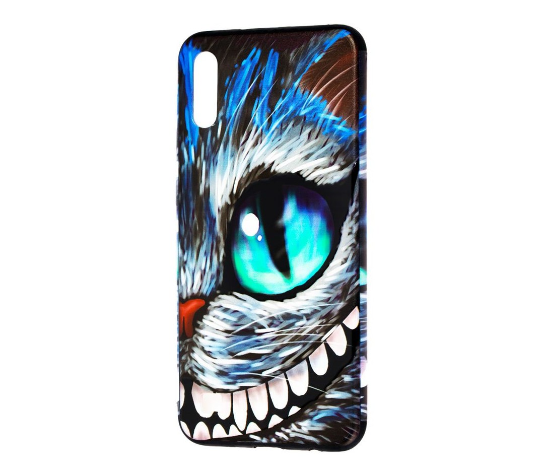 Накладка Print 3D для Samsung M10/A10  "Чеширський кiт"-0