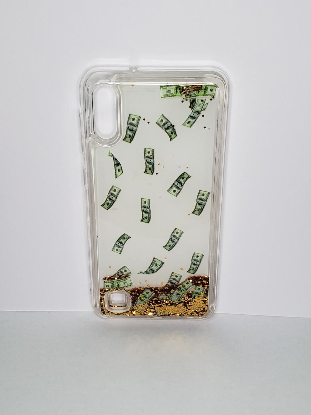 Накладка "Money" для Samsung  M10/A10 (переливається)-0