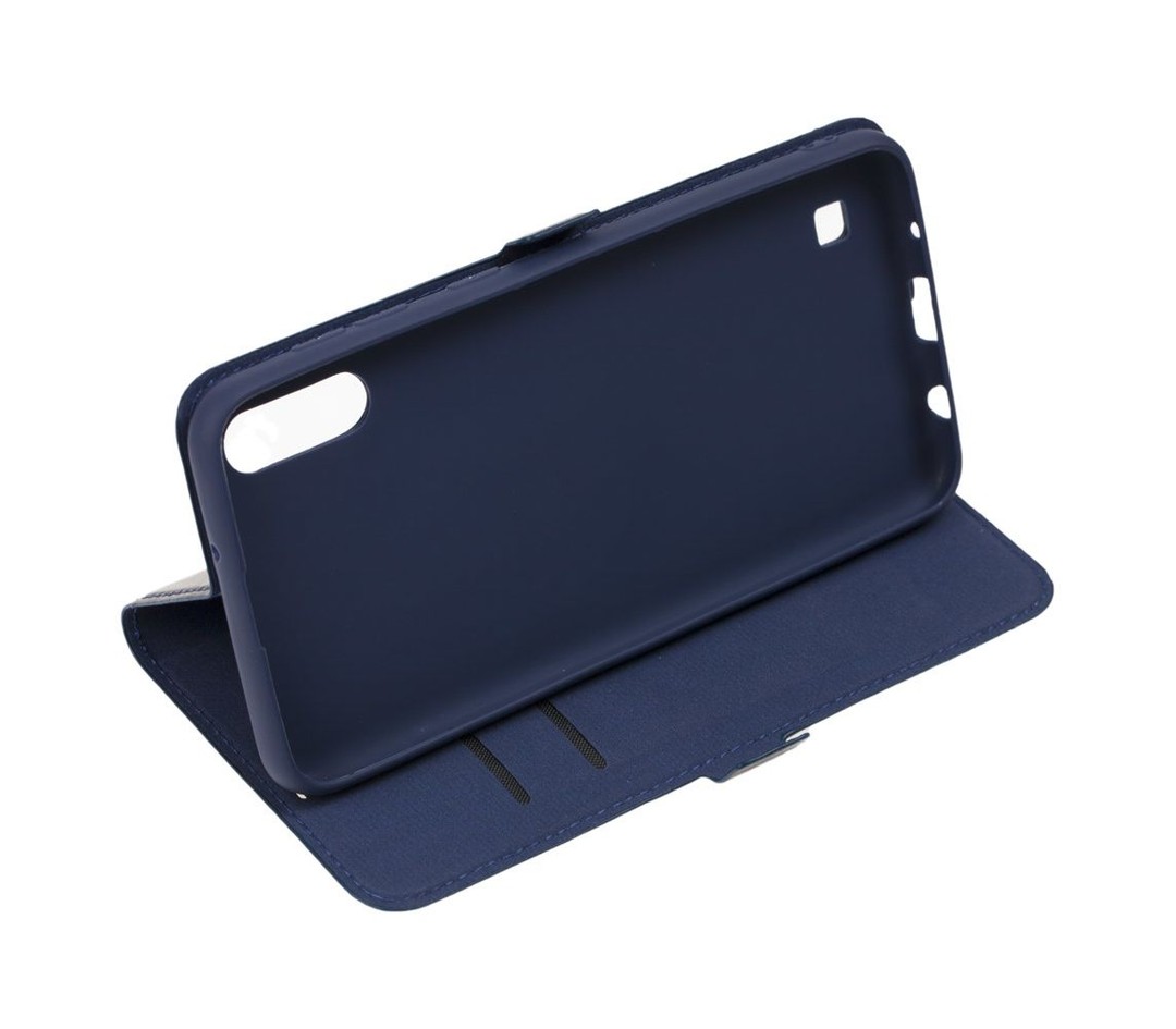 Книжка Side Magnet TPU Samsung A10 (A105F) (blue)-2