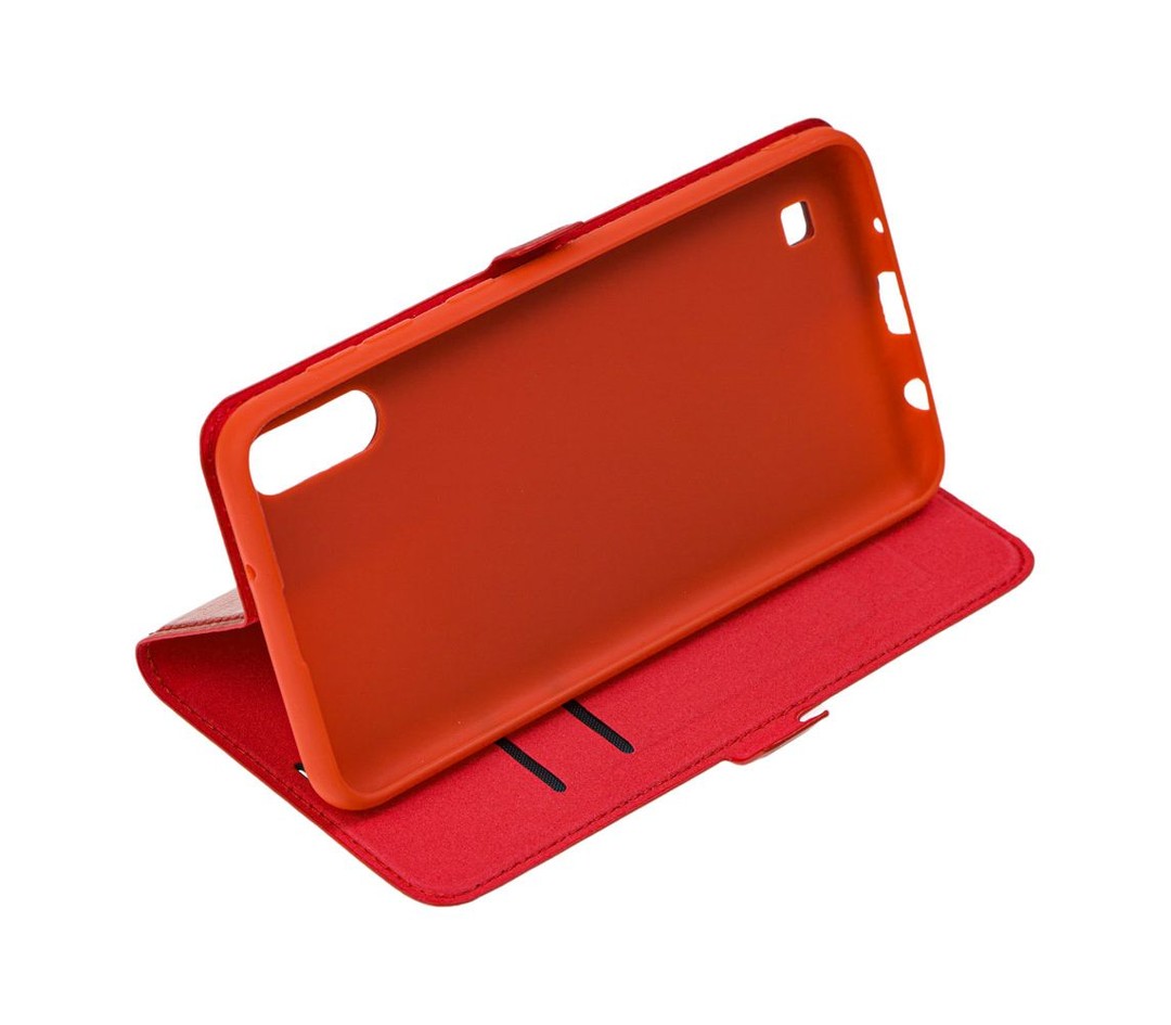 Книжка Side Magnet TPU Samsung Galaxy A10 (A105F) (red)-2