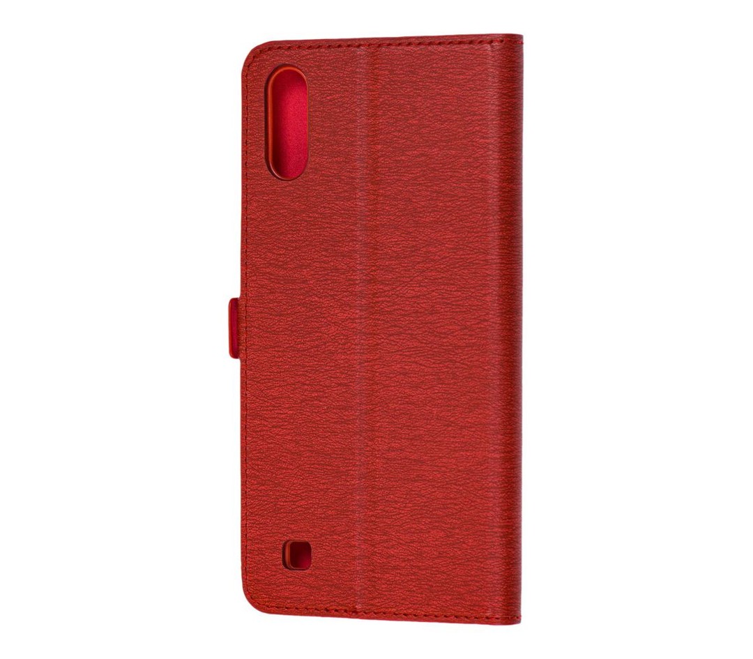 Книжка Side Magnet TPU Samsung Galaxy A10 (A105F) (red)-1