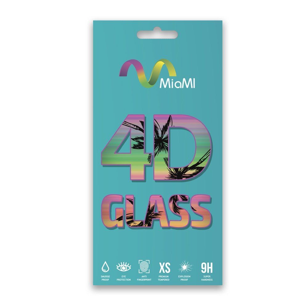 Захисне скло  Miami 4D для Samsung A01 з чорною рамкою-0