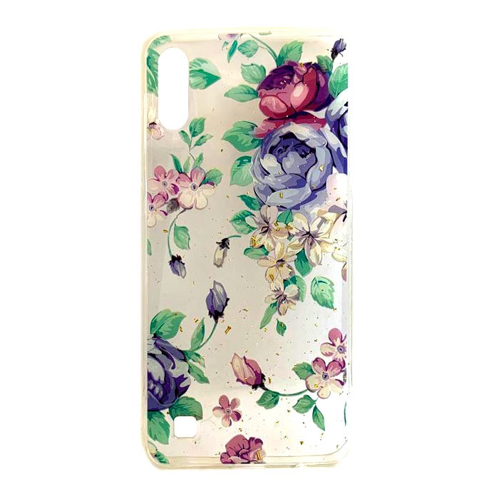 Накладка Beauty Flowers Confetti для Samsung M10 "Букет піонів"-0