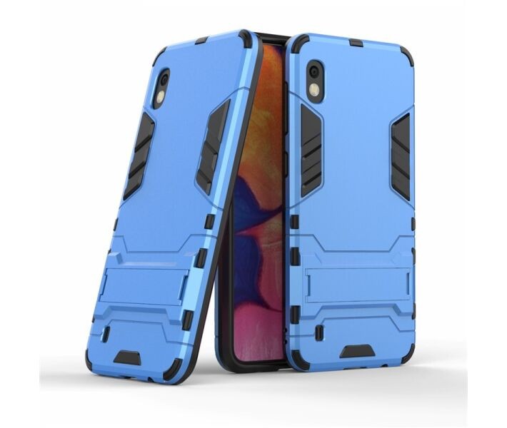 Накладка Hard Defence для Samsung A10/M10 блакитна-0