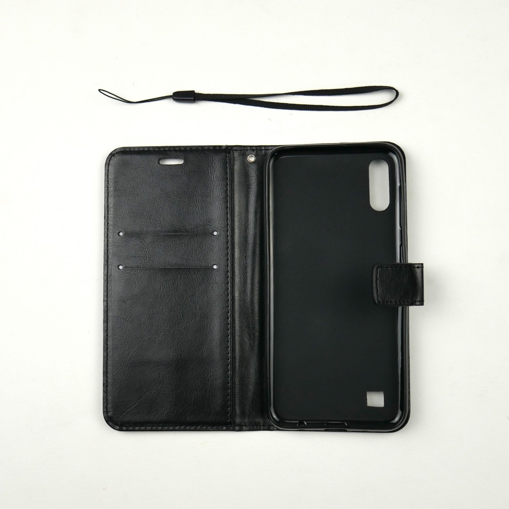 Книжка EcoCase для Samsung A10/M10 чорна-1