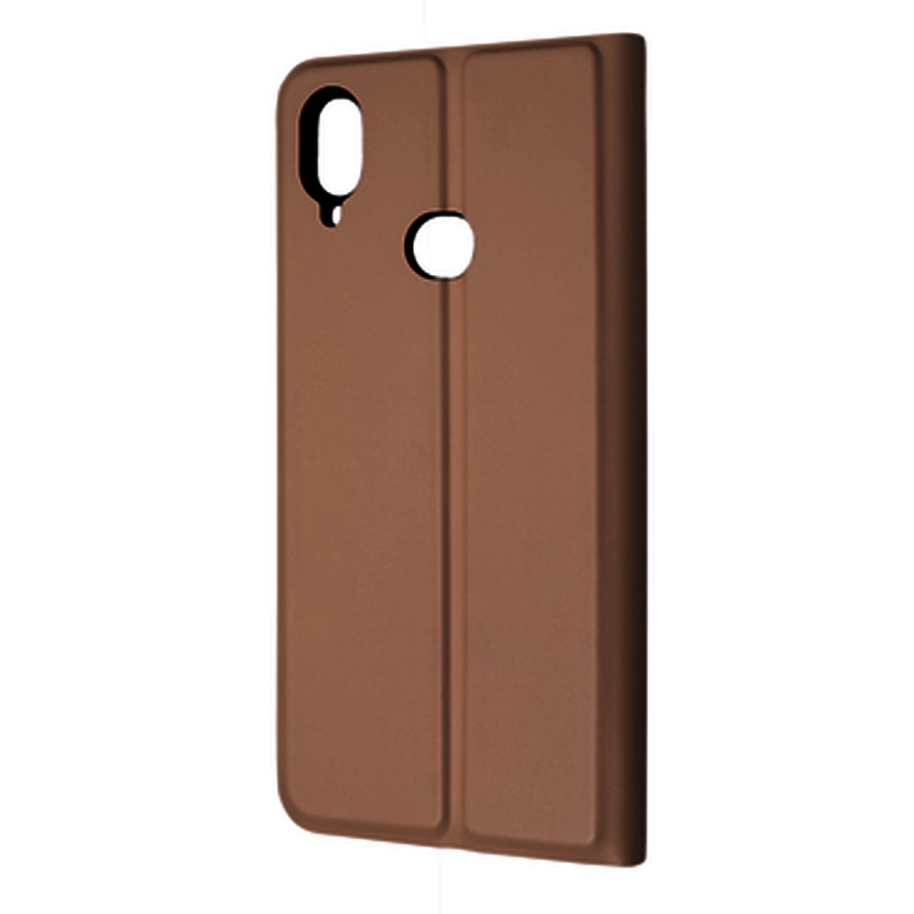 Книжка Leather Flip case для Samsung A10s (Brown)-1