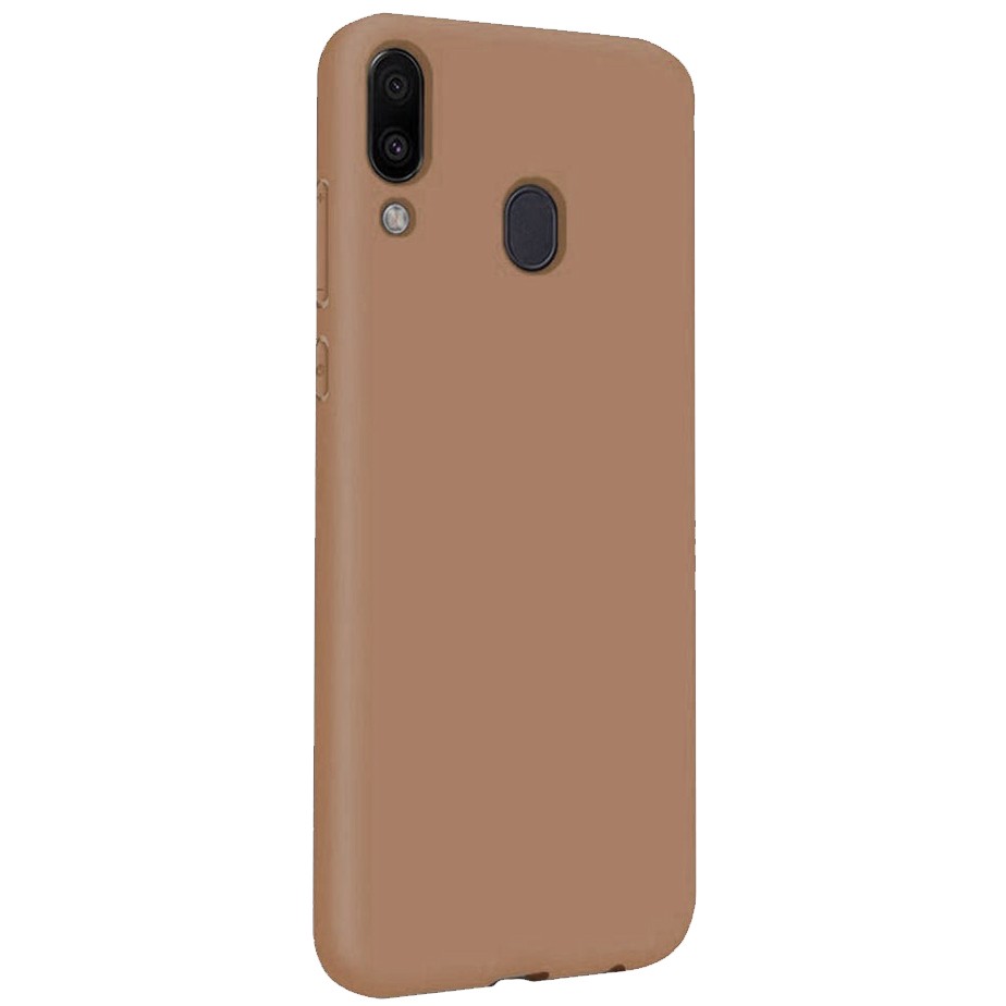 Накладка Epic soft-touch для Samsung Galaxy A10s Коричнева-0