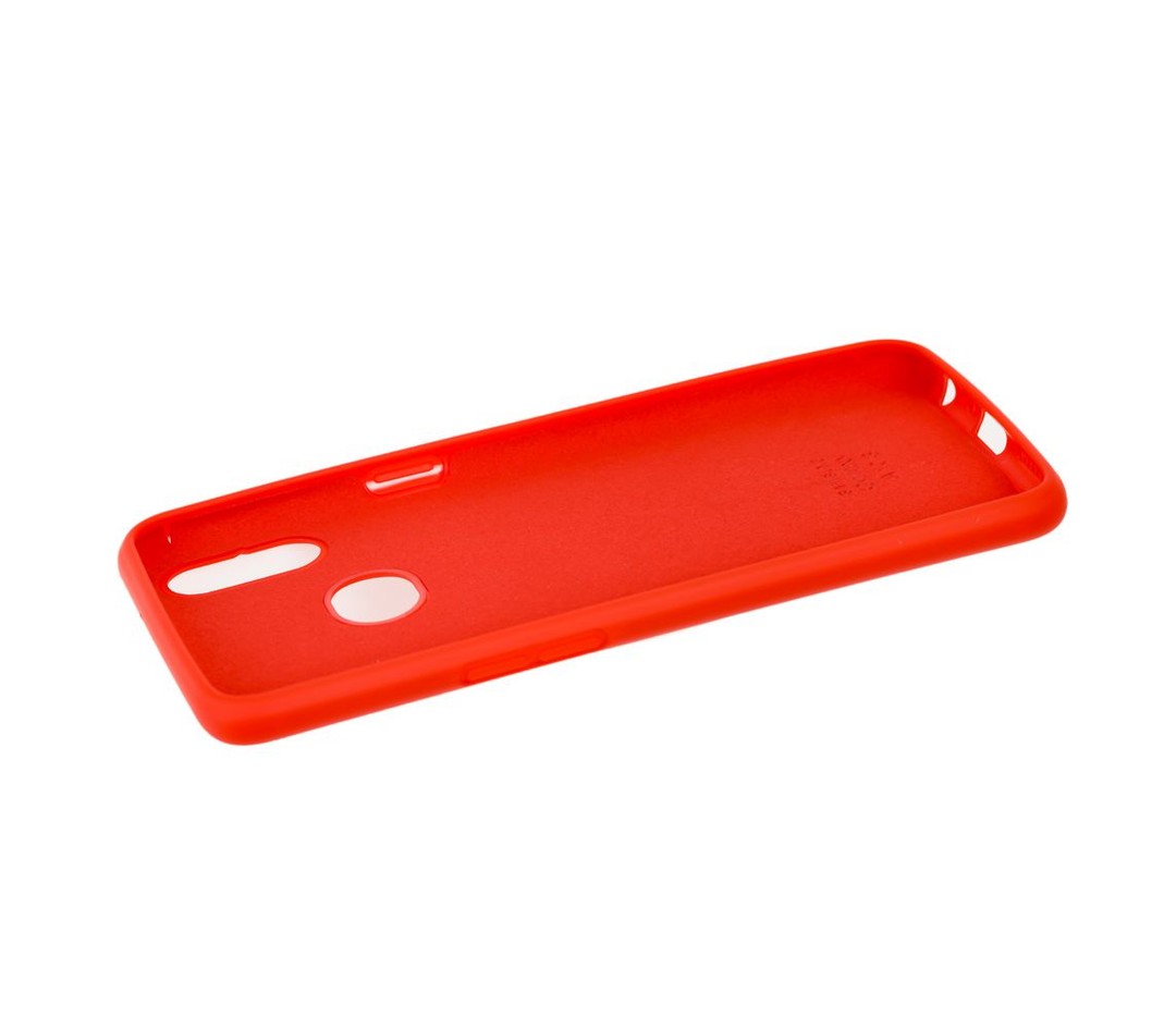 Накладка Silicone Cover Full Protective для Samsung A10s (A107F) червона-2