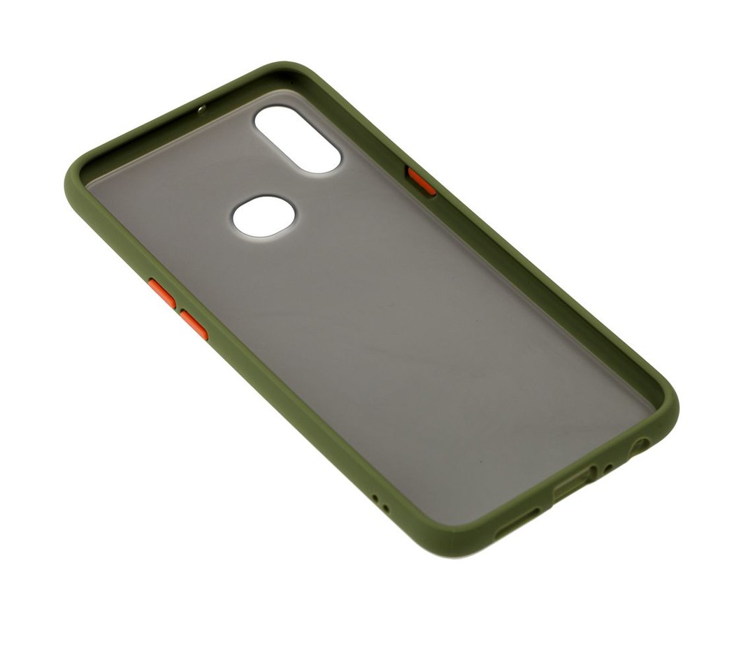 Накладка Totu Gingle для Samsung A10s зелена-2