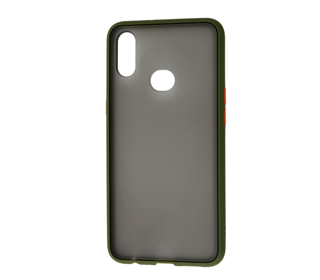 Накладка Totu Gingle для Samsung A10s зелена-0
