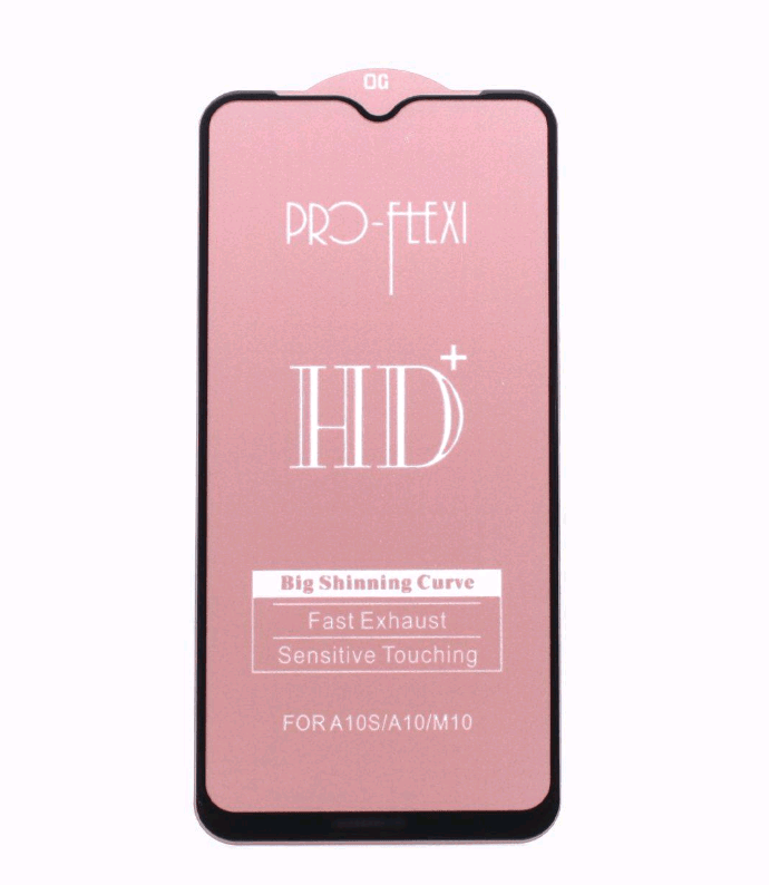 Захисне скло Flexi HD+ для Samsung A10s (Чорне)-0
