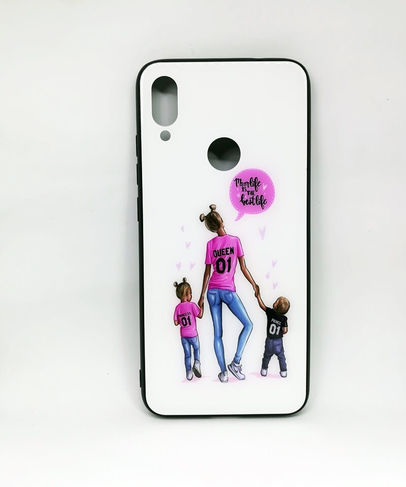 Чохол Girls Glass для Samsung A10s Mom Life-0