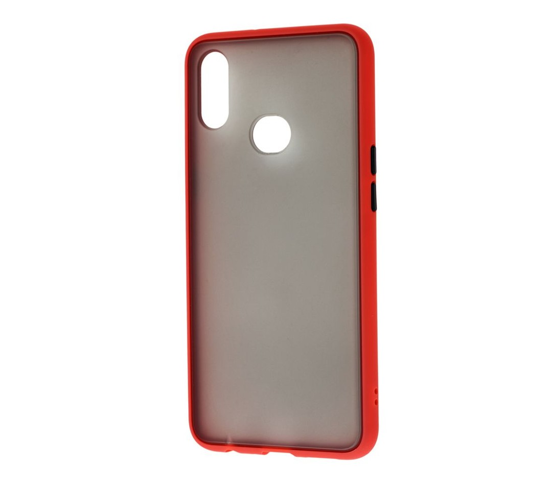 Накладка Totu Gingle для Samsung A10s червона-0