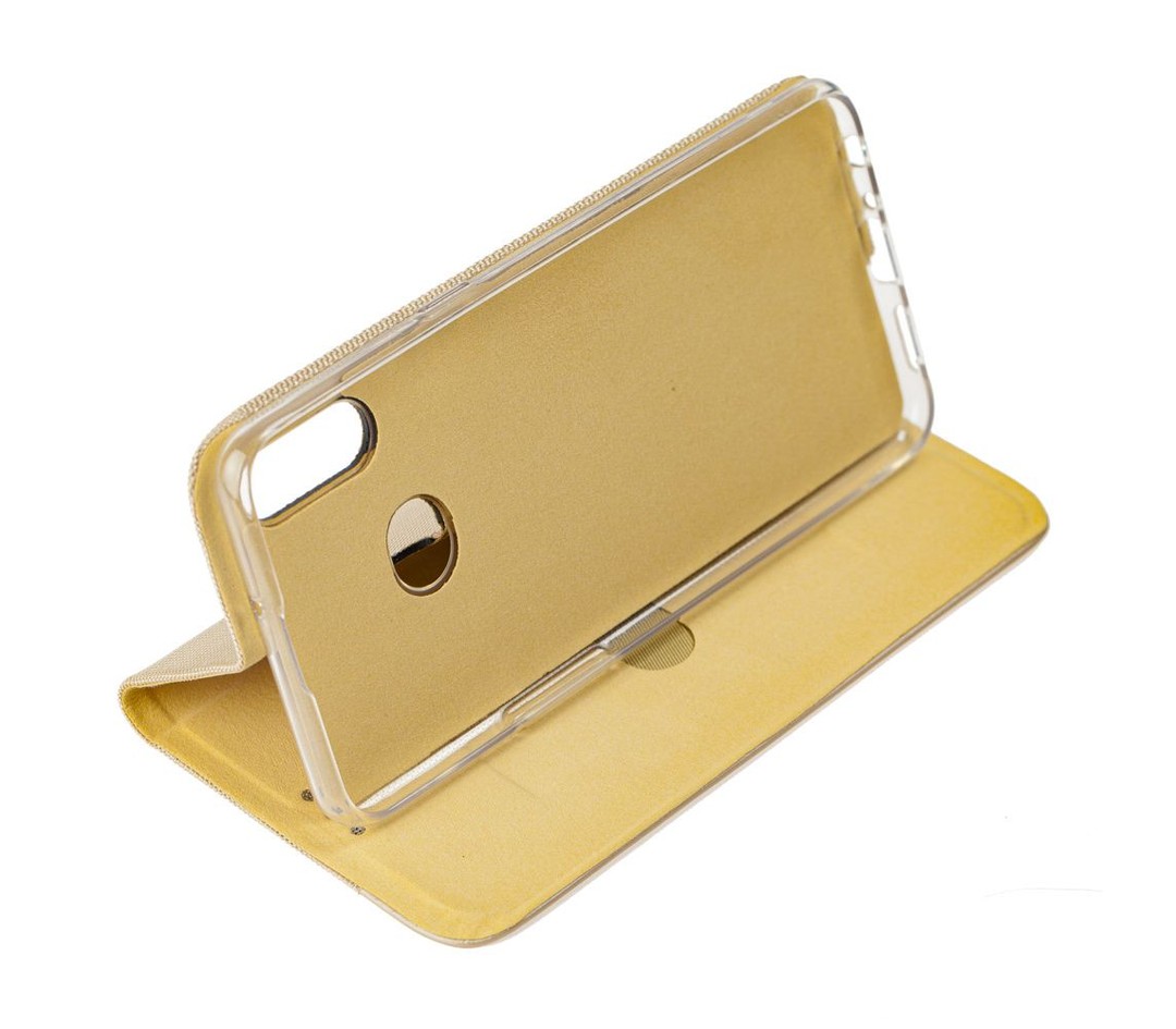 Книжка Gelius Canvas для Samsung A20/A30 золота-2